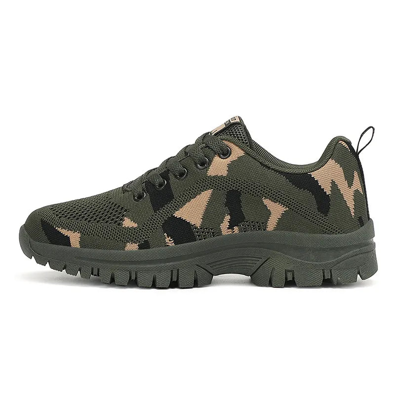 Baskets camouflage respirantes