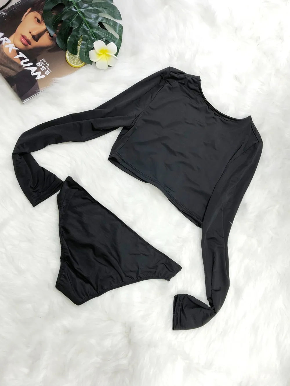 Ensemble de bain manches longues