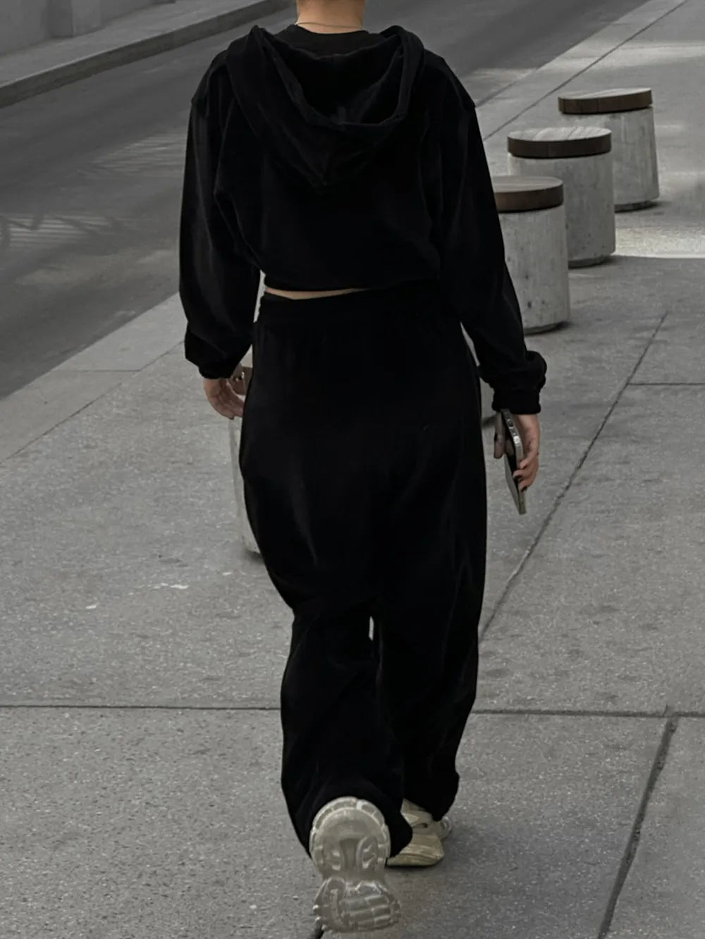 Ensemble sweat zippé et pantalon