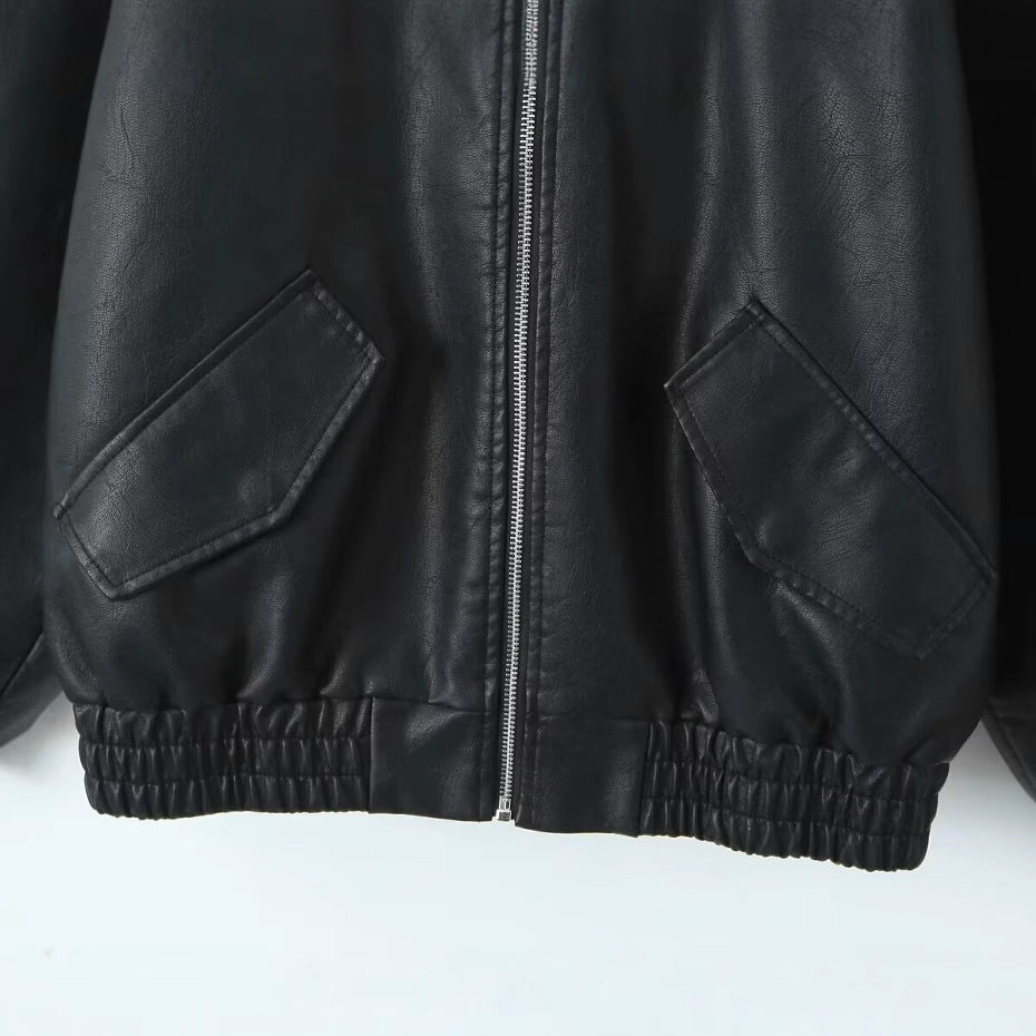 Veste en cuir