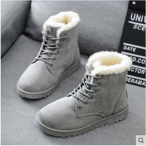 Bottines fourrées