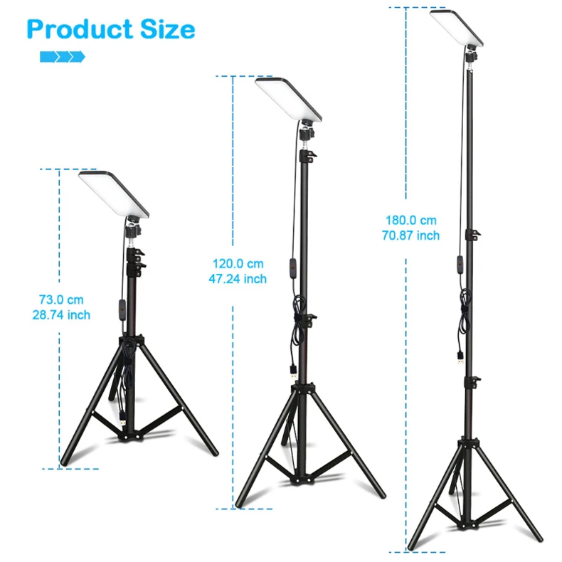 Lampe LED portable avec trépied