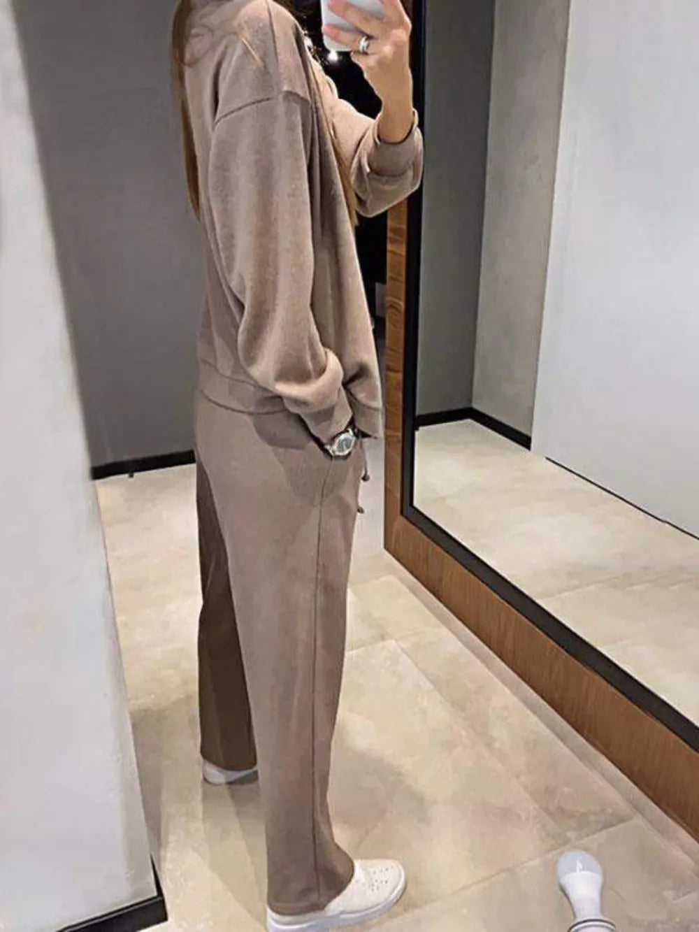 Ensemble cardigan et pantalon