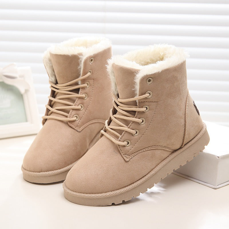 Bottines fourrées