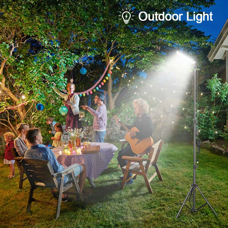 Lampe LED portable avec trépied