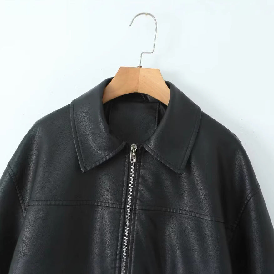 Veste en cuir