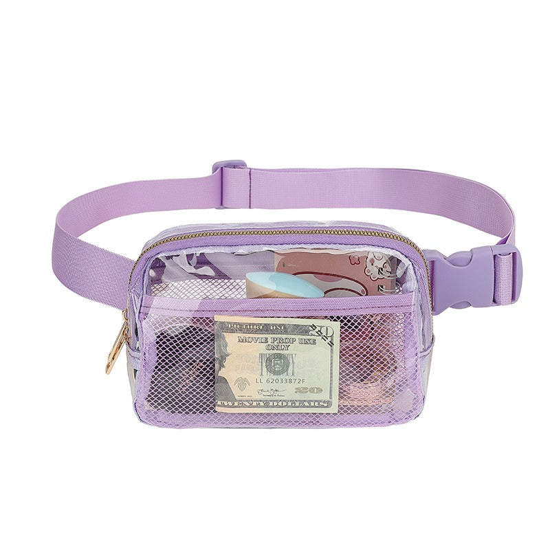 Sac banane transparent