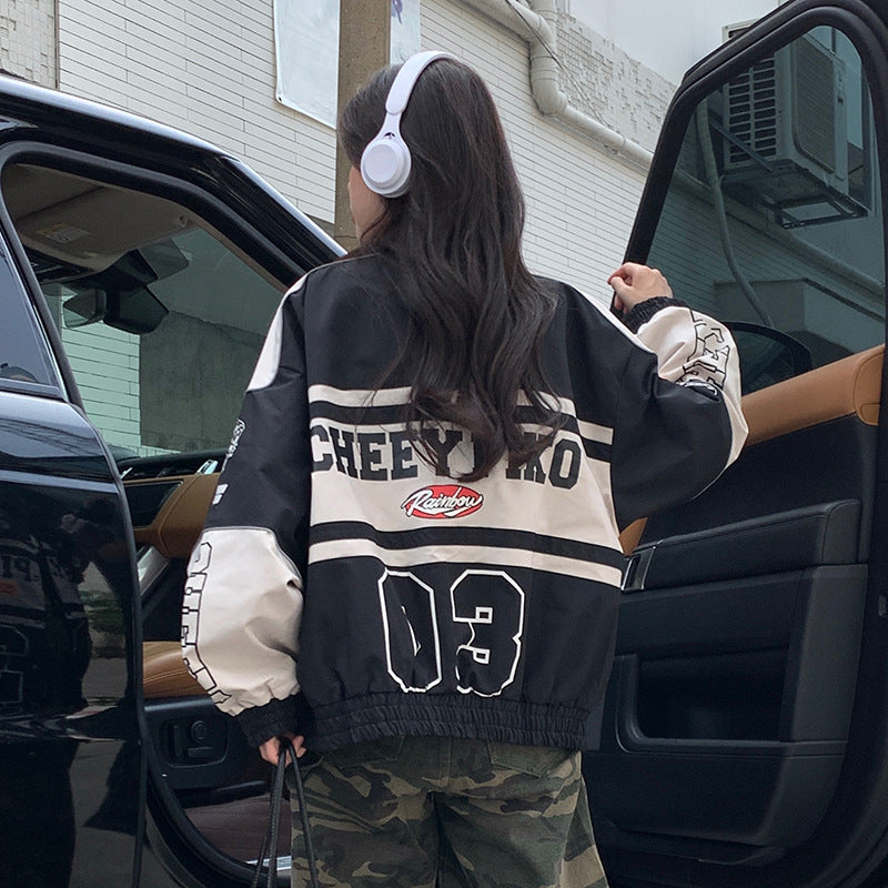 Veste rétro motard