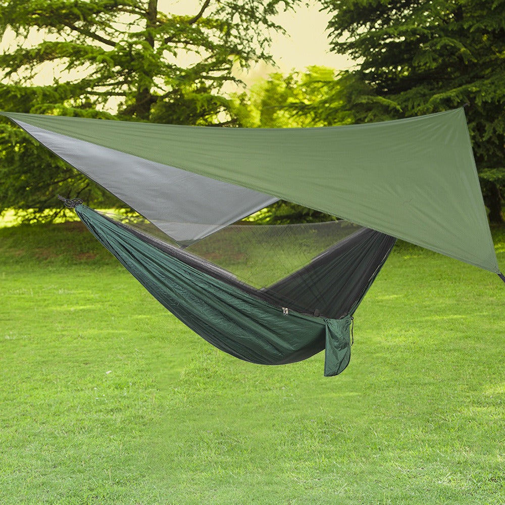 Tarp triangulaire imperméable et multifonction