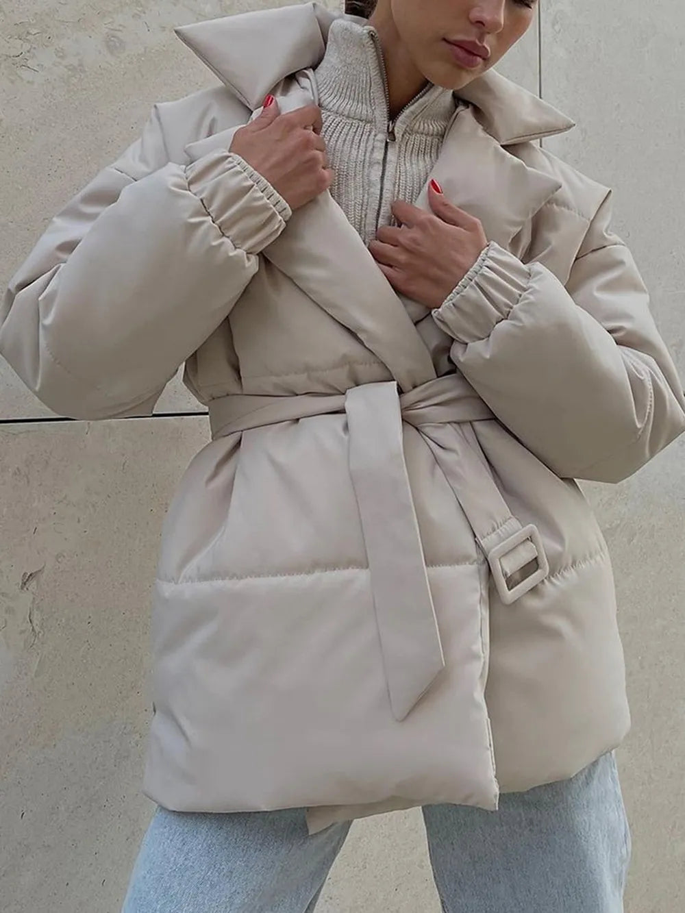 Manteau d’hiver matelassé