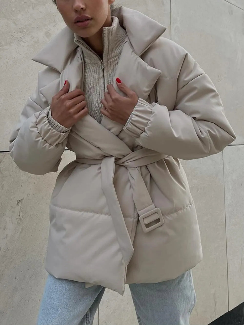 Manteau d’hiver matelassé