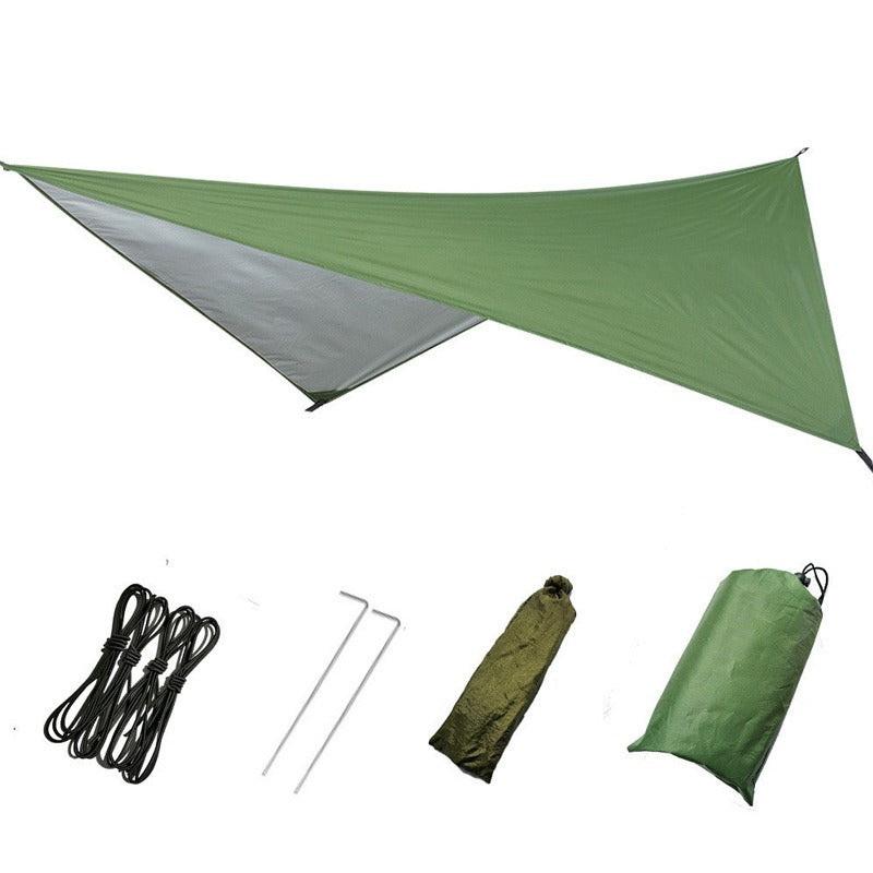 Tarp triangulaire imperméable et multifonction