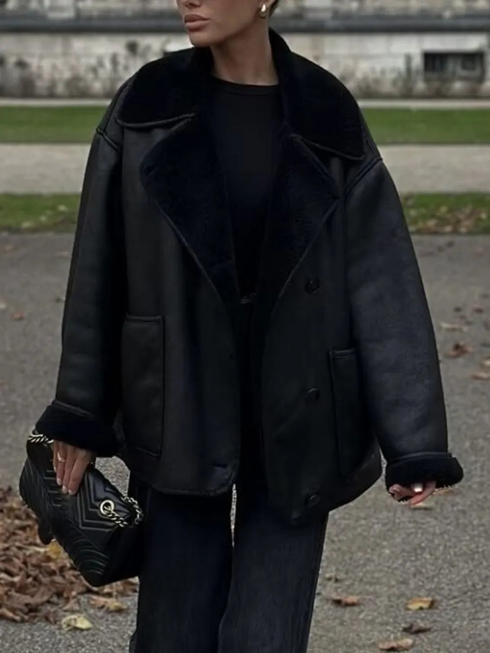 Veste en peluche