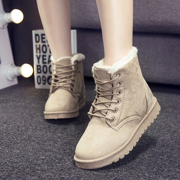 Bottines fourrées