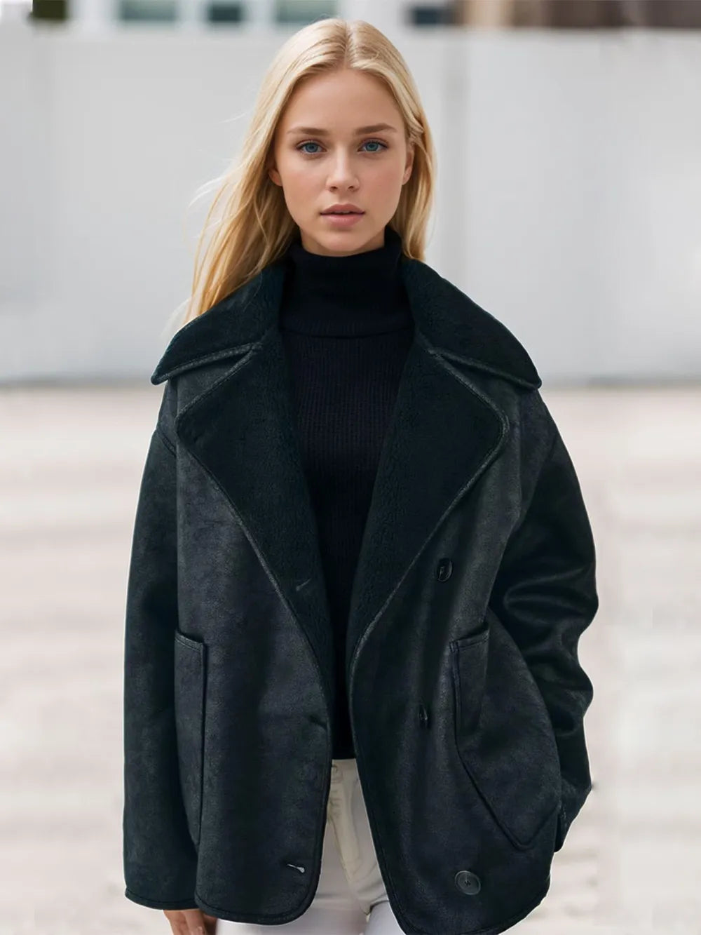 Veste en peluche