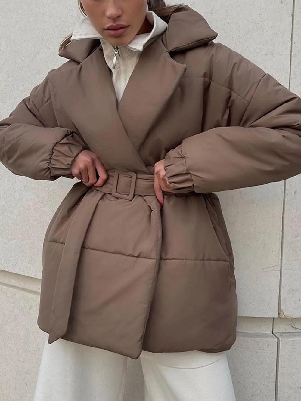 Manteau d’hiver matelassé