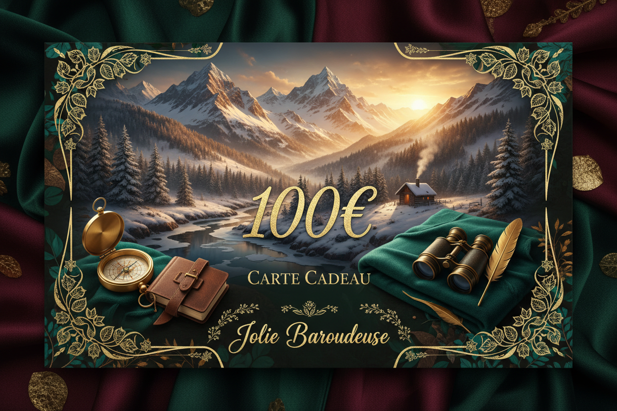 Carte cadeaux Jolie Baroudeuse