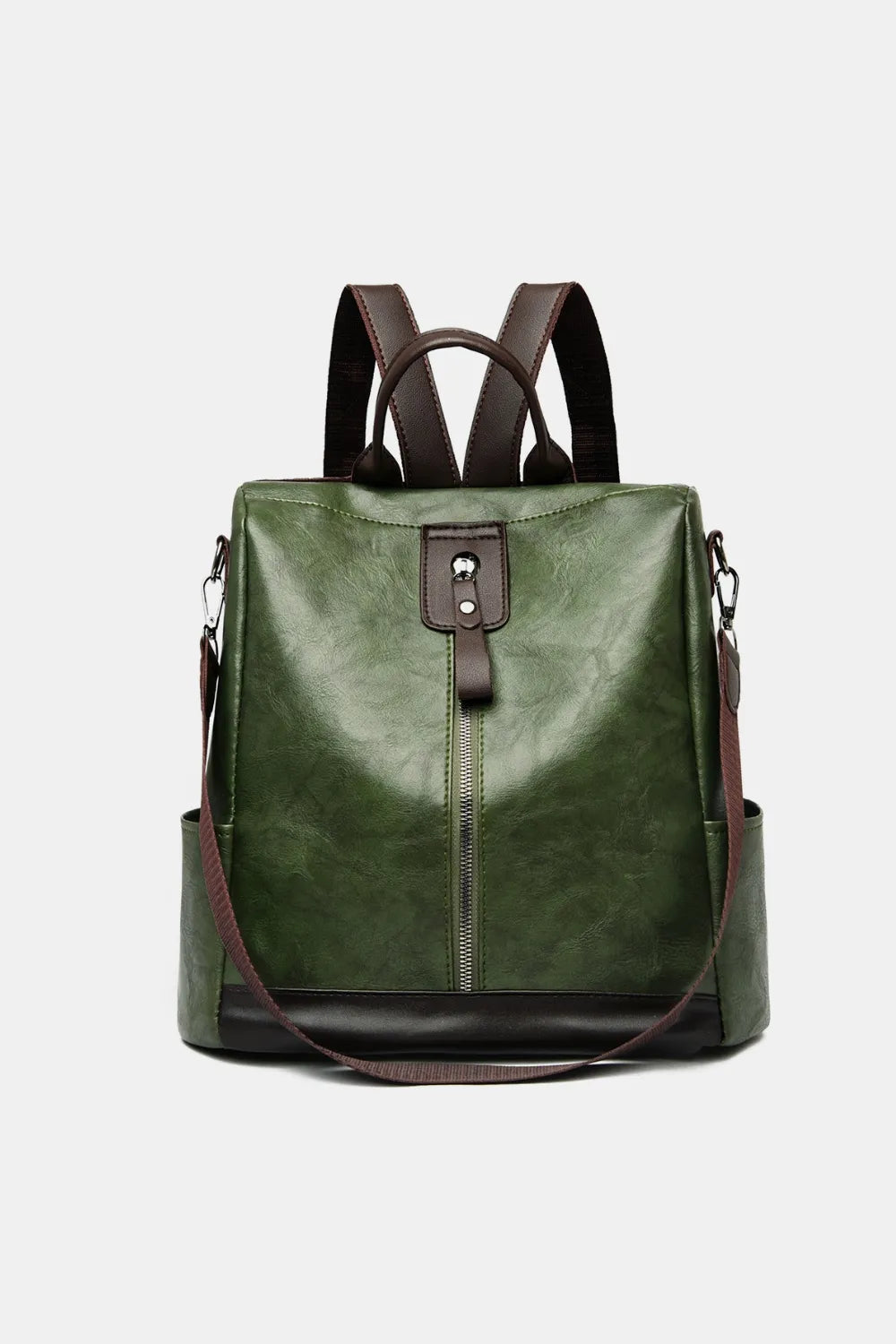Sac à dos Oslo vert vue de face