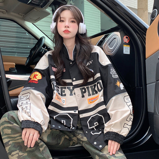 Veste rétro motard