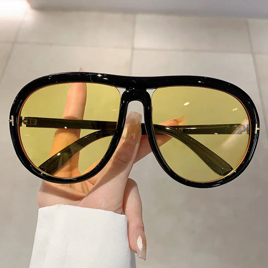 Lunettes de soleil style aviateur