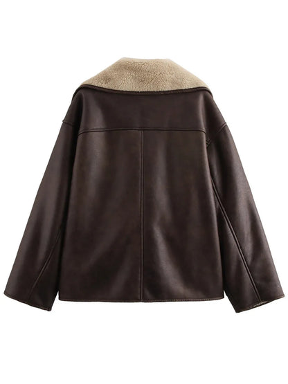 Veste en peluche