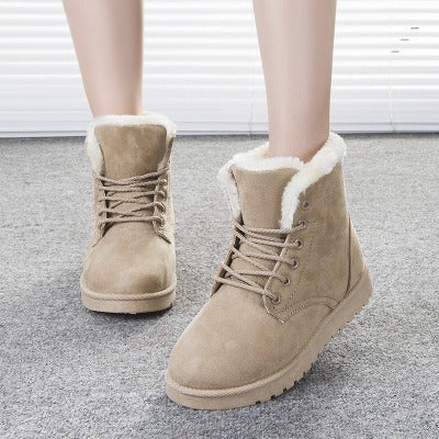 Bottines fourrées