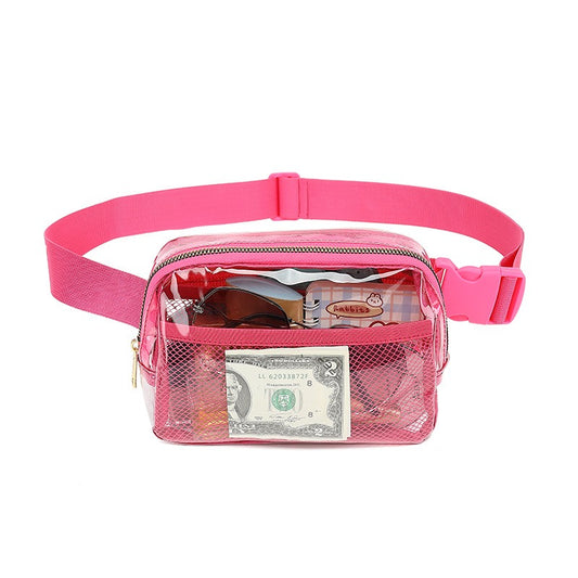 Sac banane transparent