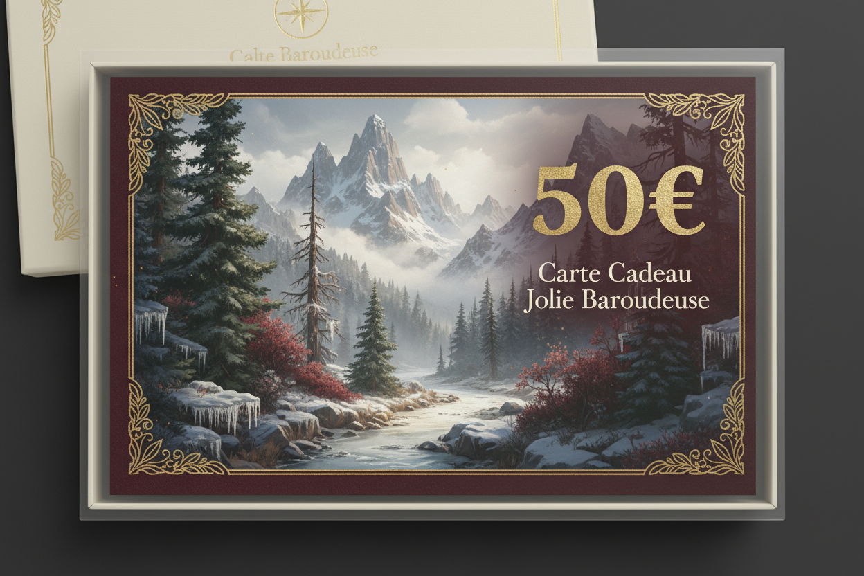 Carte cadeaux Jolie Baroudeuse