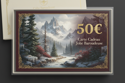 Carte cadeaux Jolie Baroudeuse