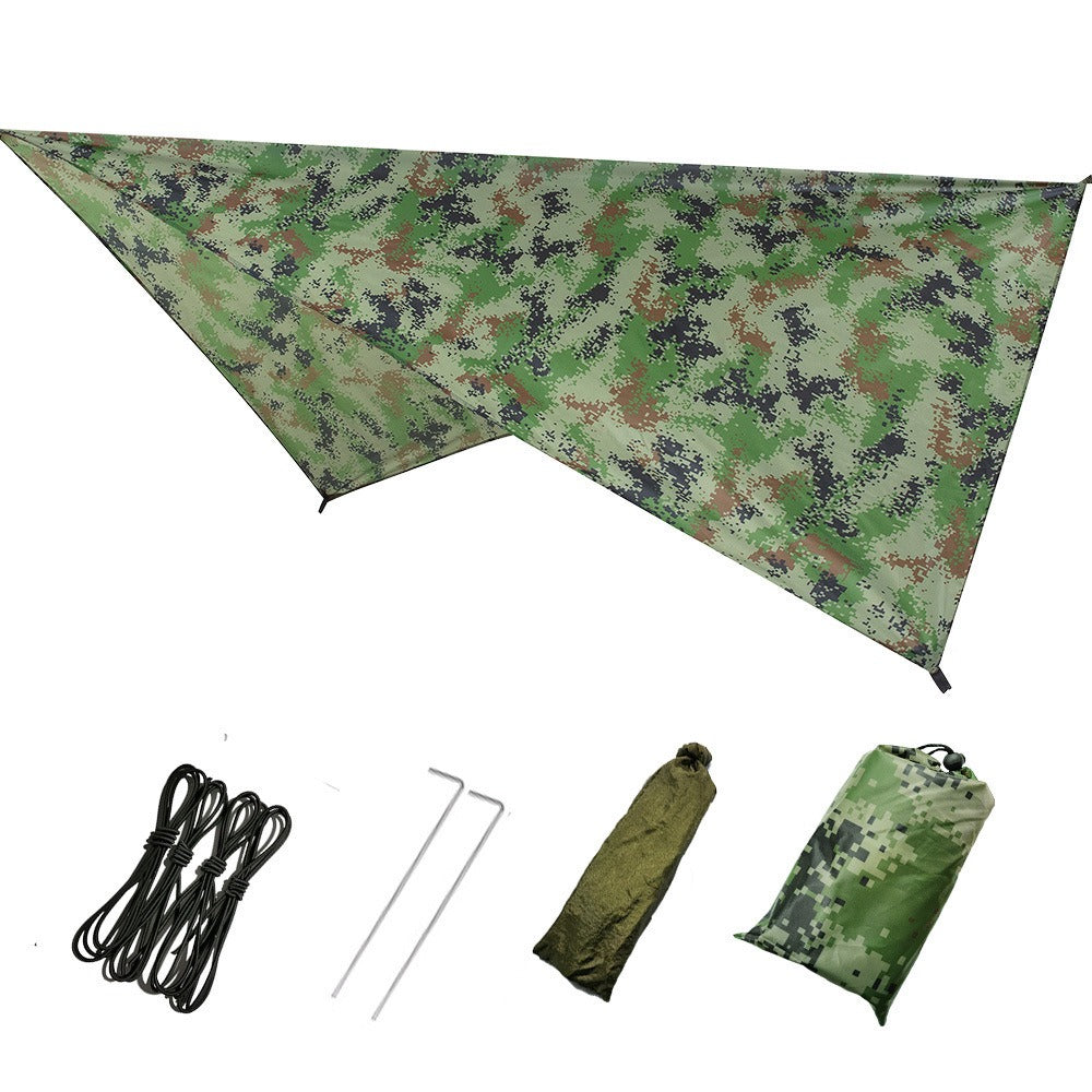 Tarp triangulaire imperméable et multifonction