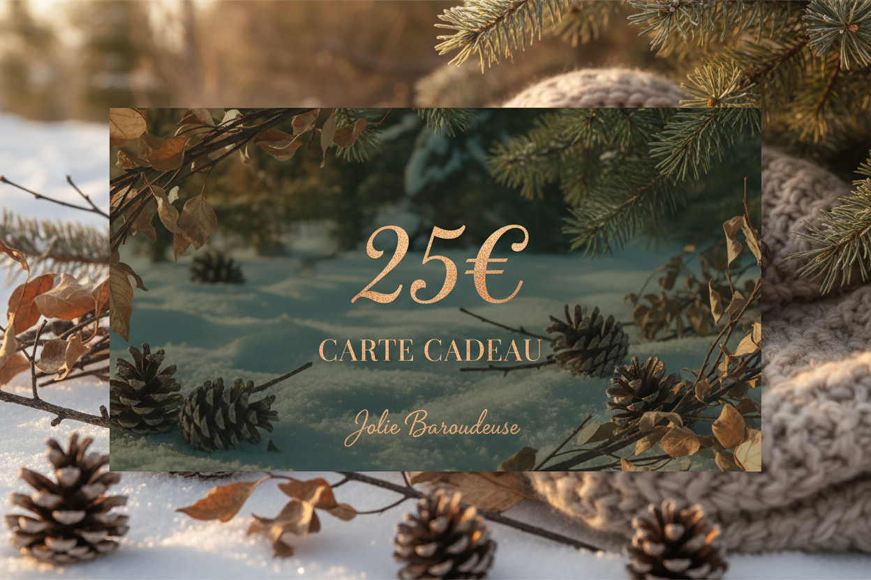 Carte cadeaux Jolie Baroudeuse