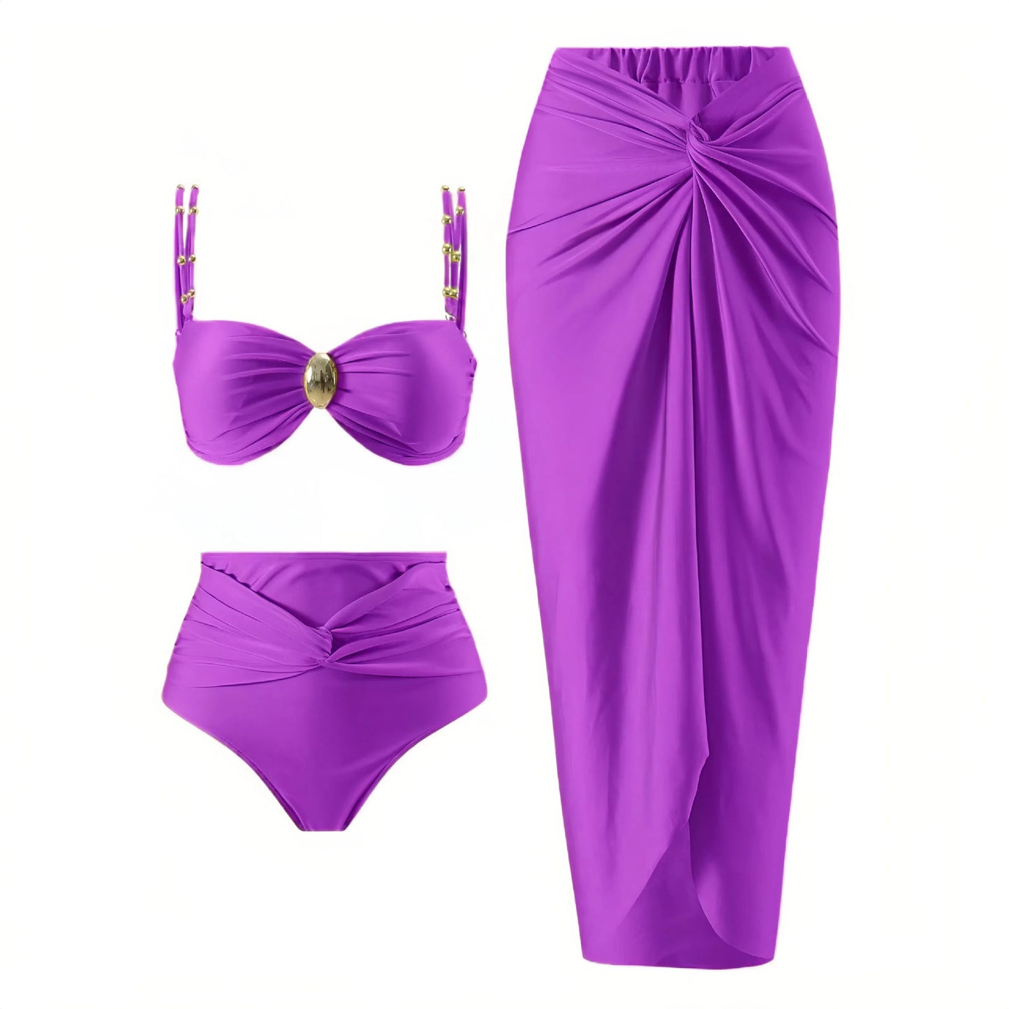 Ensemble bikini trois pièces