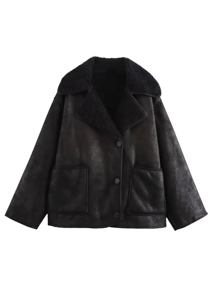 Veste en peluche