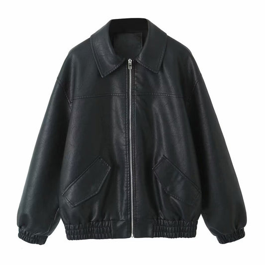 Veste en cuir