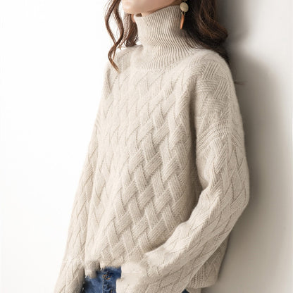 Pull col roulé Aurora