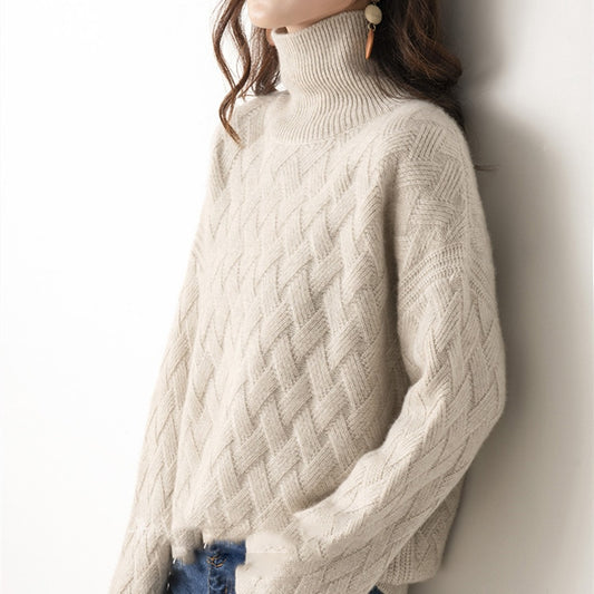 Pull col roulé Aurora