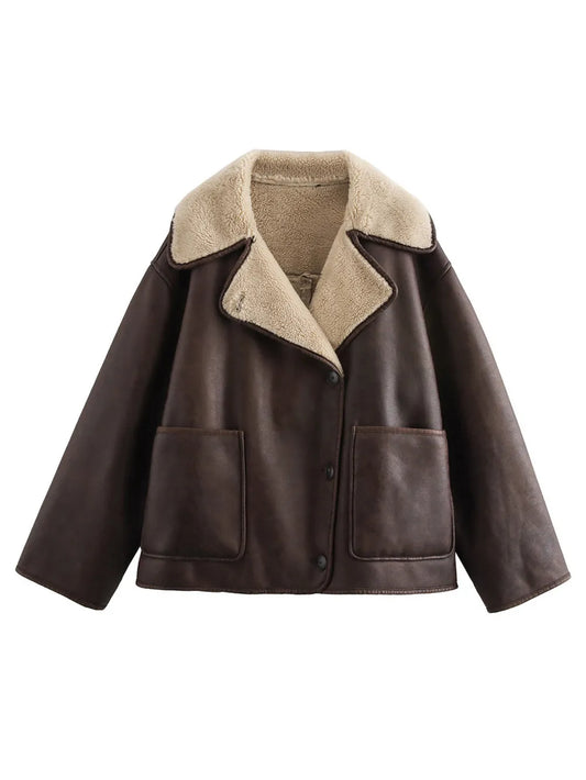 Veste en peluche