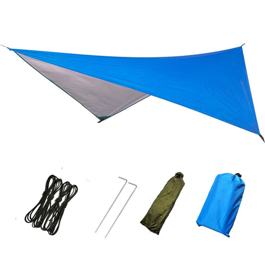 Tarp triangulaire imperméable et multifonction